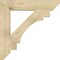 Ekena Millwork Merced Slat Rough Sawn Bracket, Douglas Fir, 6"W x 36"D x 36"H BKT06X36X36MRC06RDF - alternate 2